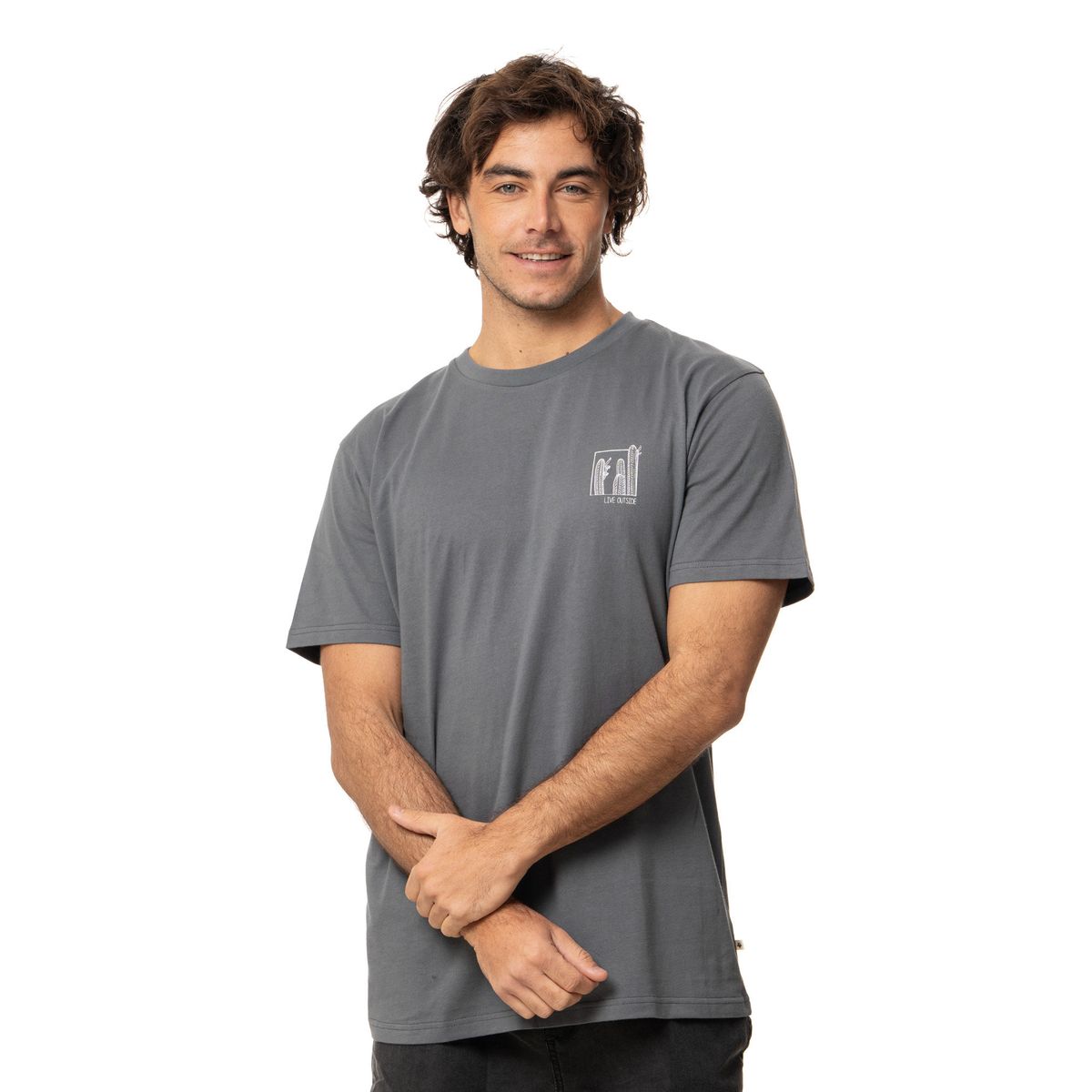 KIVUL - Polera Hombre Cerro Gris Kivul