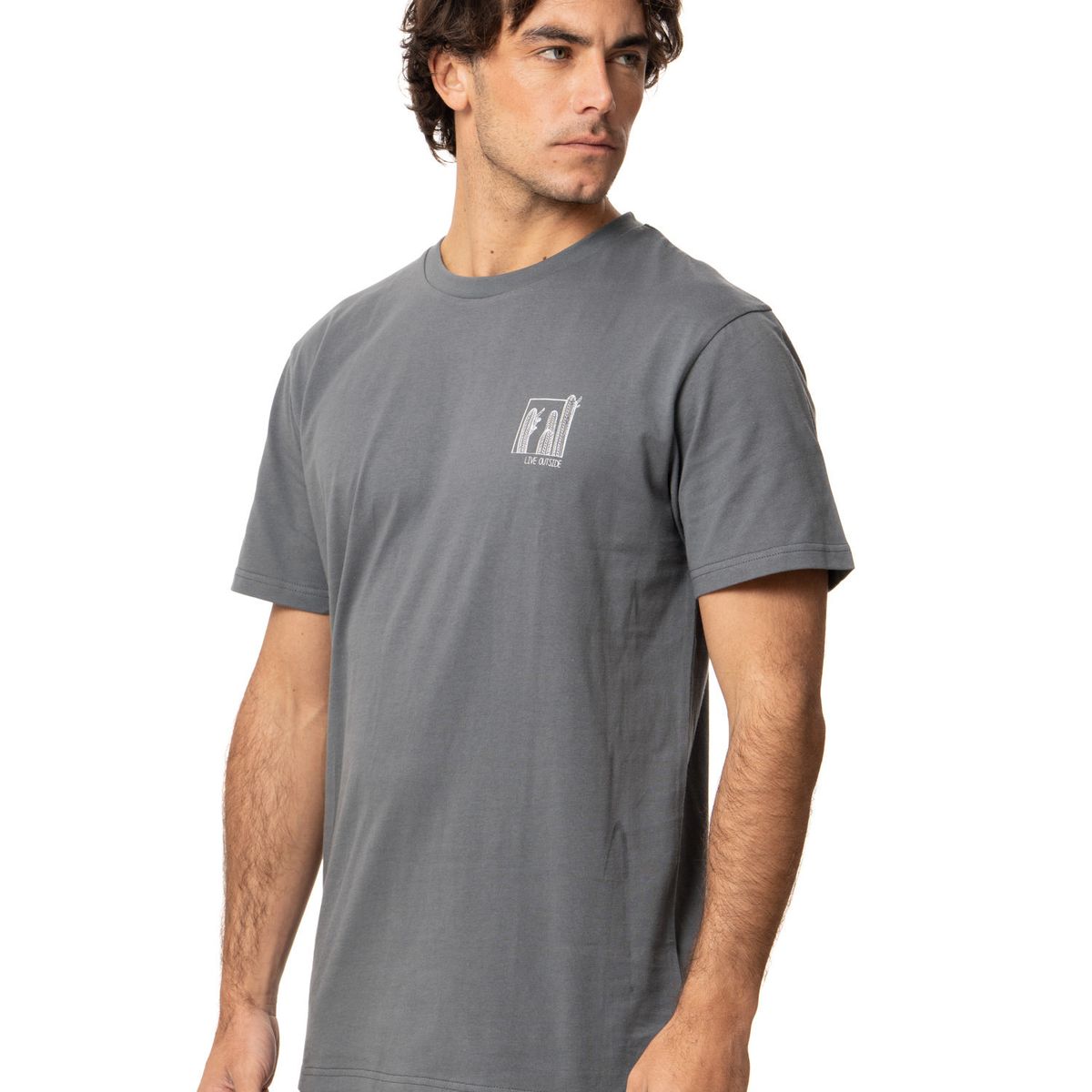 KIVUL - Polera Hombre Cerro Gris Kivul