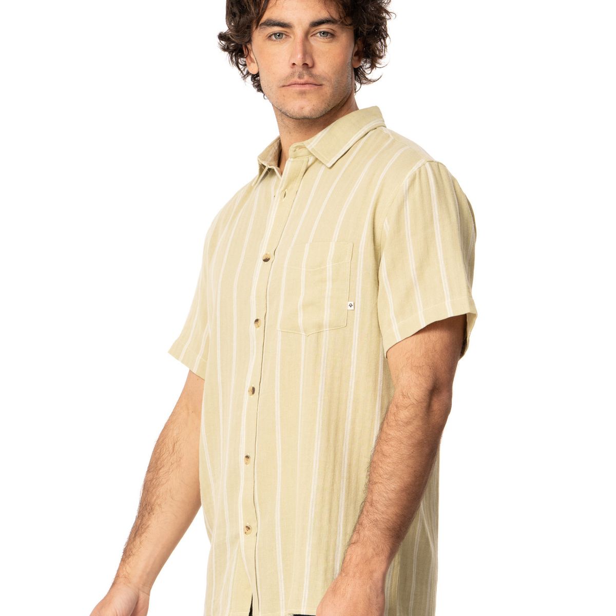 KIVUL - Camisa Hombre Morzo Verde Kivul