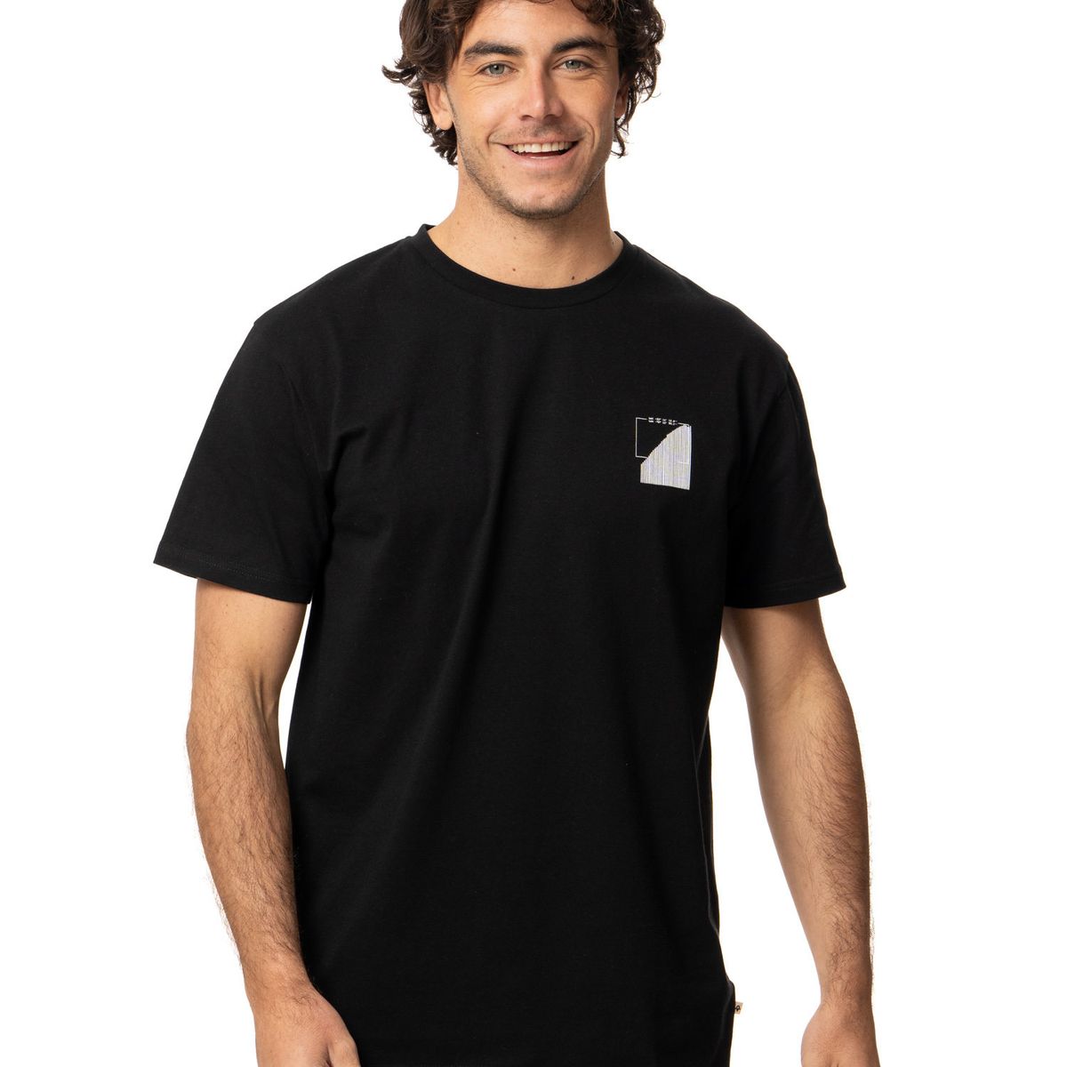 KIVUL - Polera Hombre Plomo Negro Kivul