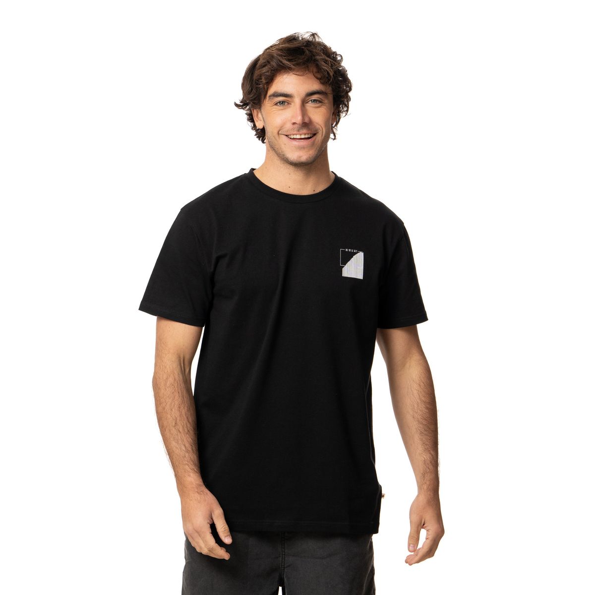 KIVUL - Polera Hombre Plomo Negro Kivul