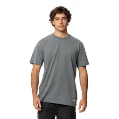 KIVUL - Polera Hombre Parche Gris