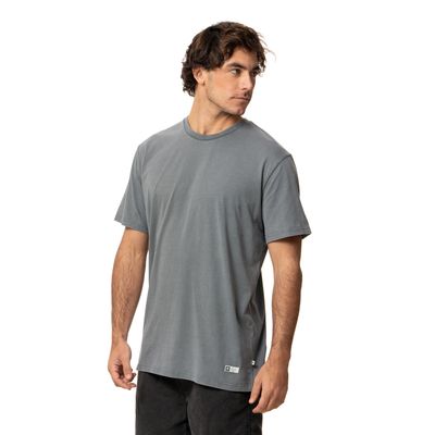Imagen 2 del producto Polera Hombre Parche Gris