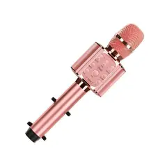 MLAB - Micrófono Karaoke Lil Voice 2 MLAB, Bluetoth, Color Metal Rosado