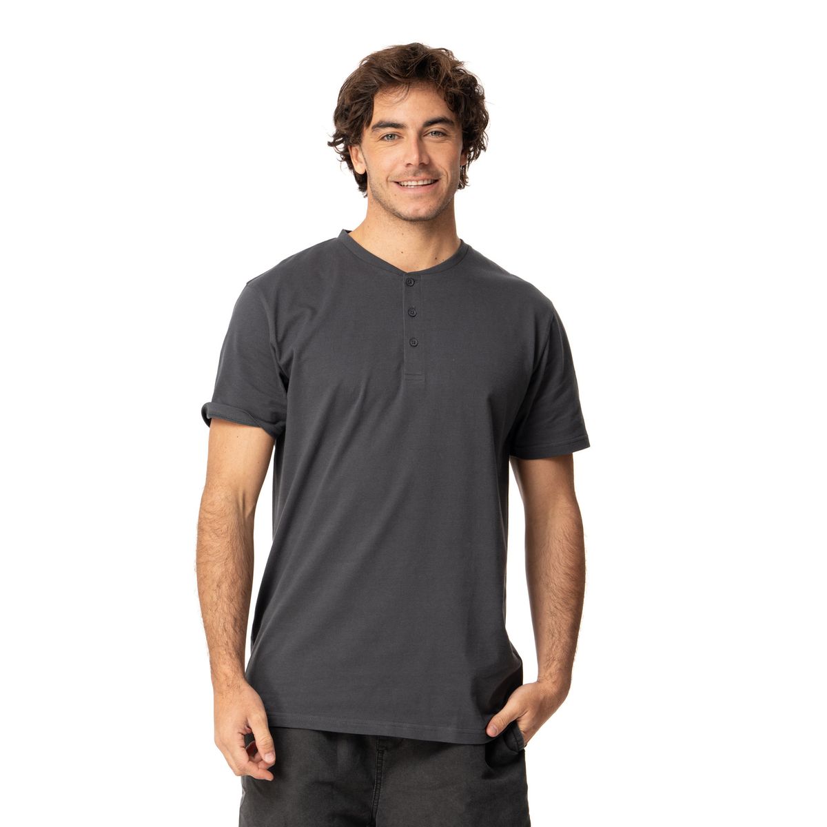 KIVUL - Polera Hombre Spap Gris Kivul