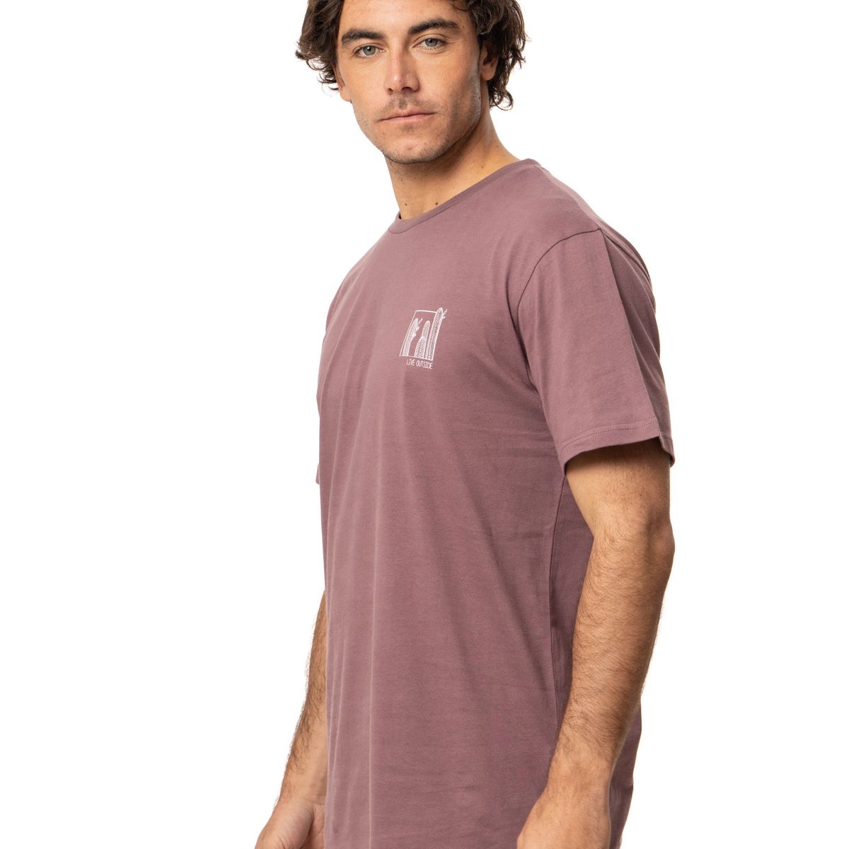 KIVUL - Polera Hombre Cerro Burdeo Kivul