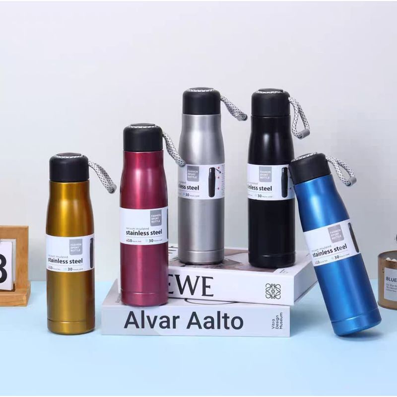HOMEY - Pack De 2 Botellas Termicas Resistente Al Frio Y Calor