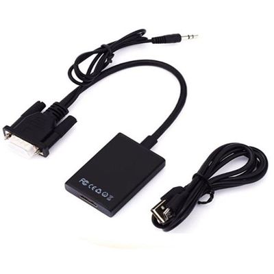 Imagen 2 del producto CONVERSOR DE VIDEO VGA AUDIO A HDMI ALIMENTA POR USB