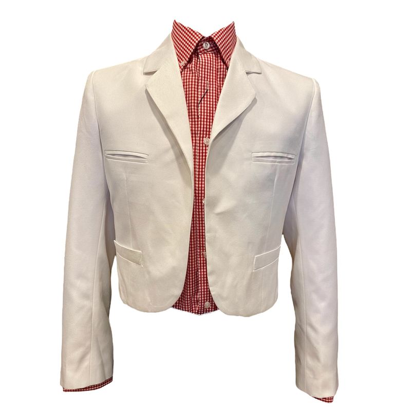 CORRALERO SASTRERIA - Chaqueta huaso nacional casimir  blanca adulto