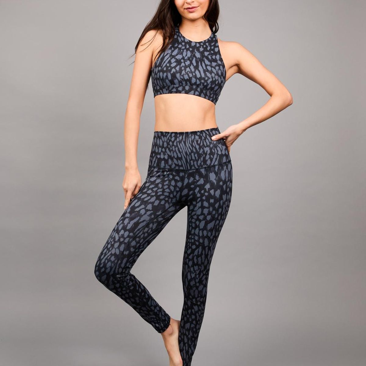 THEA - Legging Atenea Animal Grey