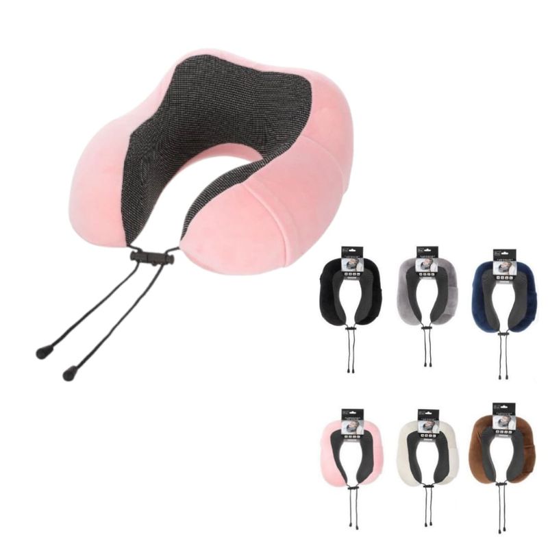HOMEY - Almohada cervical de viaje Cojin de cuello Pack de 2