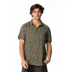 KIVUL - Camisa Hombre Carzo Verde