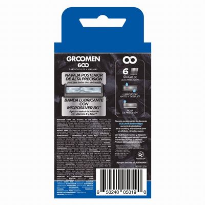 Imagen 2 del producto Repuestos 600 De 6 Navajas