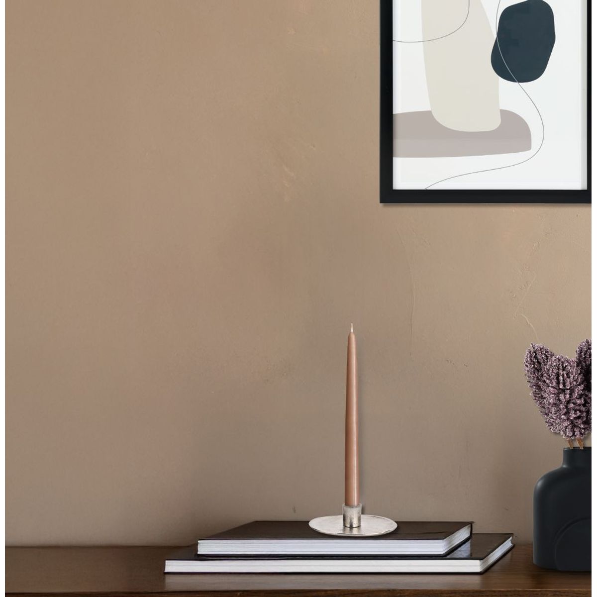 EGLO - Adorno Portavela JELLICOE aluminio níquel Gris 13×11×4 cm