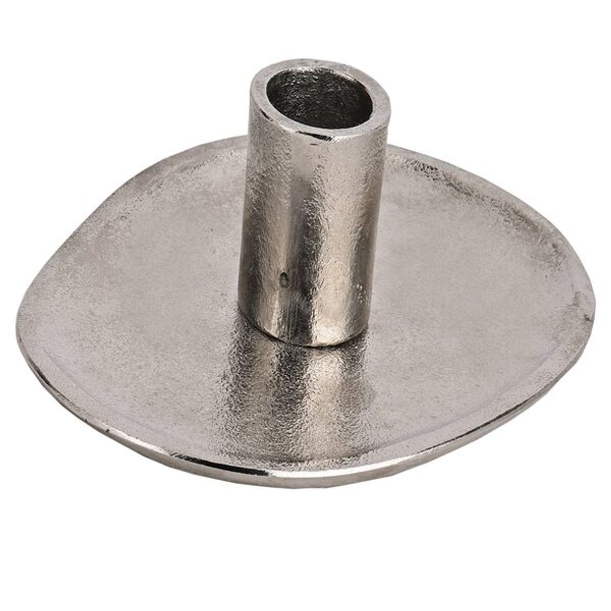 EGLO - Adorno Portavela JELLICOE aluminio níquel Gris 13×11×4 cm