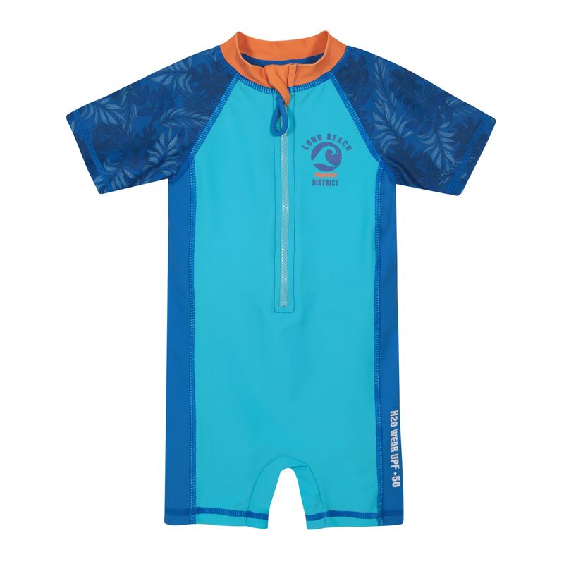 H2O WEAR - Traje de Baño Bebe Niño Body UV50 H2O Wear Calipso - Celeste