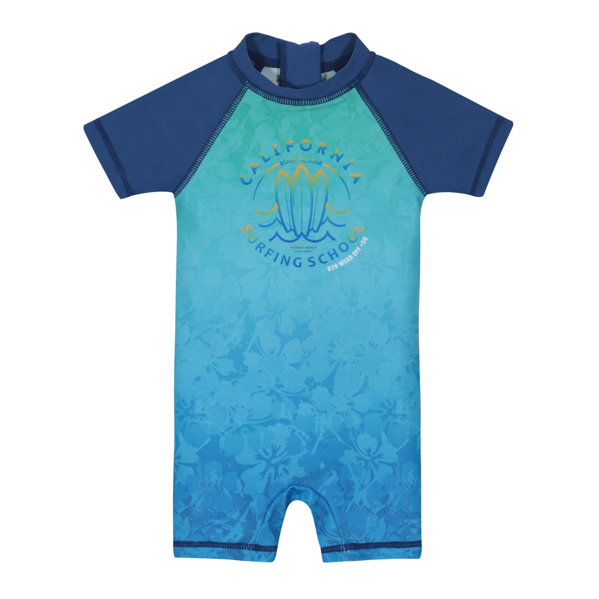 H2O WEAR - Traje de Baño Bebe Niño Body  UV50 H2O Wear Denim - Azul