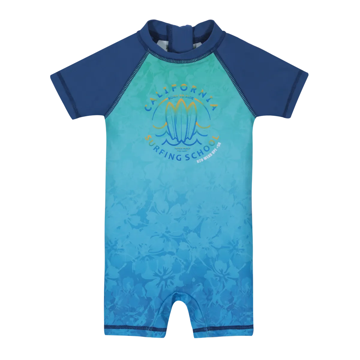 H2O WEAR - Traje de Baño Bebe Niño Body  UV50 H2O Wear Denim - Azul