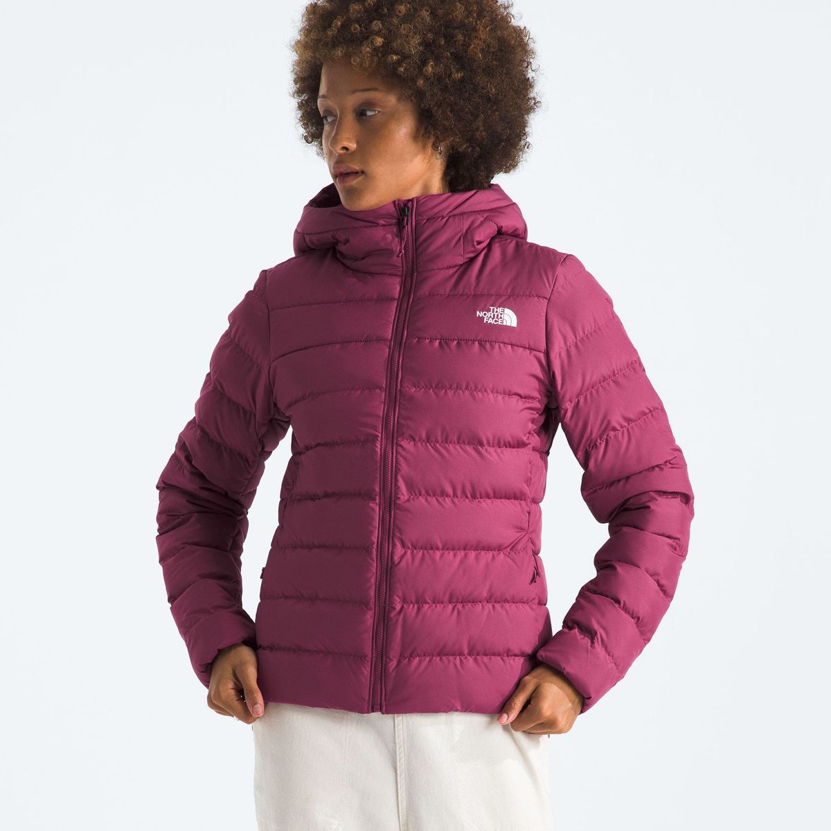 THE NORTH FACE - Chaqueta De Pluma Aconcagua 3 Hoodie Mujer Rosado