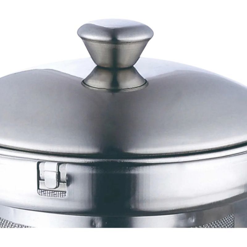 GENERICO - Tetera De Acero Inoxidable Y Vidrio 750ml Con Infusor