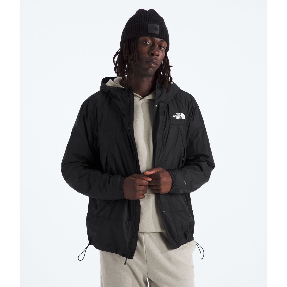 THE NORTH FACE - Chaqueta Cortaviento Mountain Wind Hombre Negro