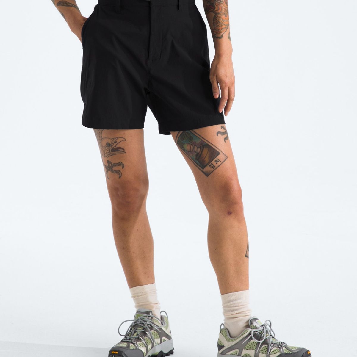 THE NORTH FACE - Short De Trekking Basin Mujer Negro