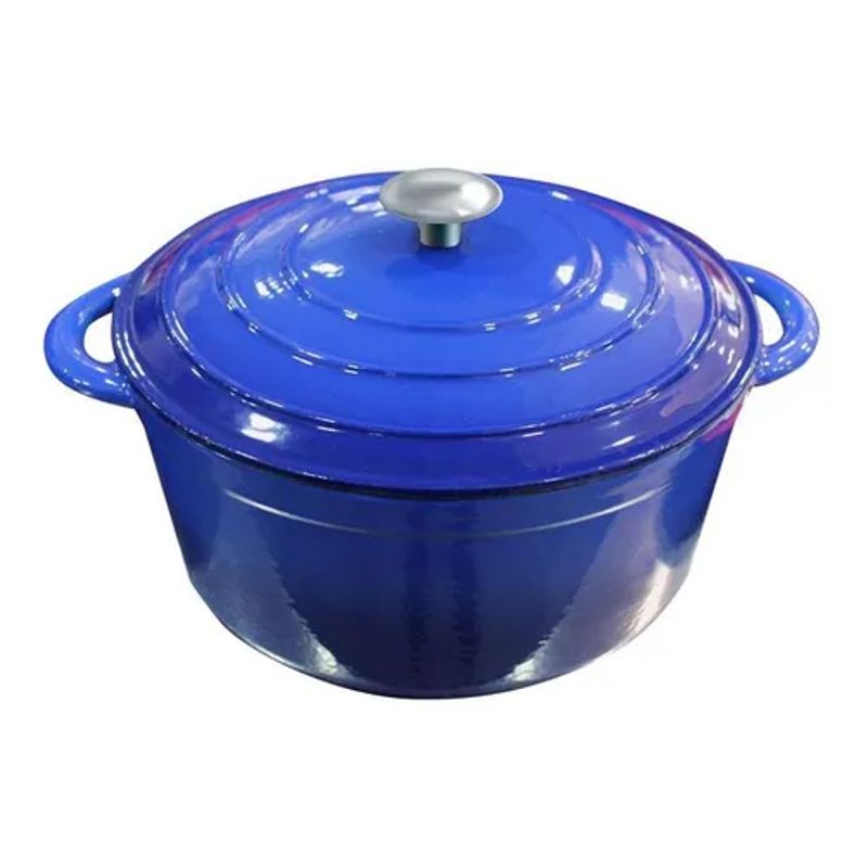 GENERICO - Olla Hierro Redonda 36x29x125 Cm Azul