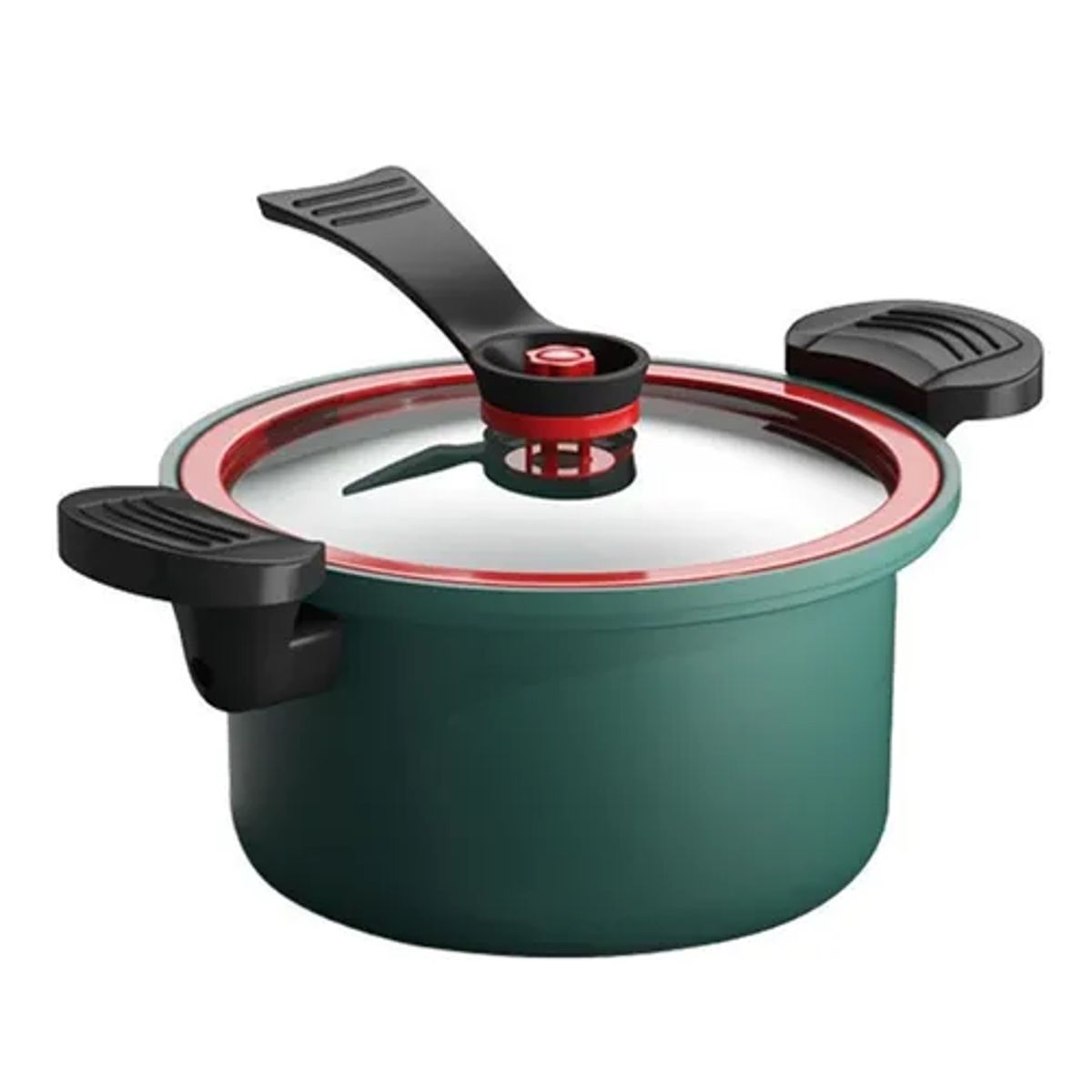 GENERICO - Mini Olla A Presión Olla De Cocción Lenta Cocina 22cm Color Verde