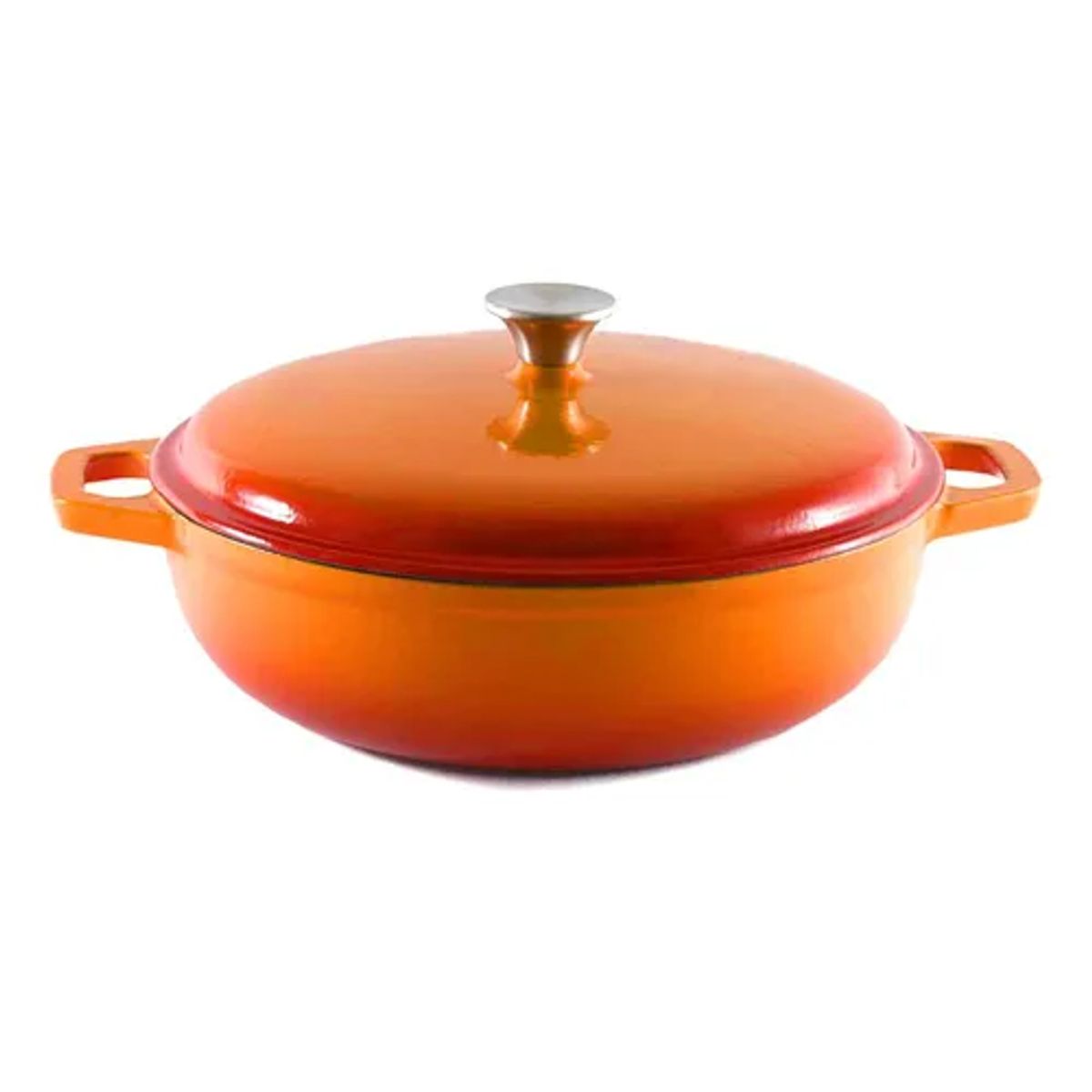 GENERICO - Olla Hierro 385x30x9 Cm Naranja