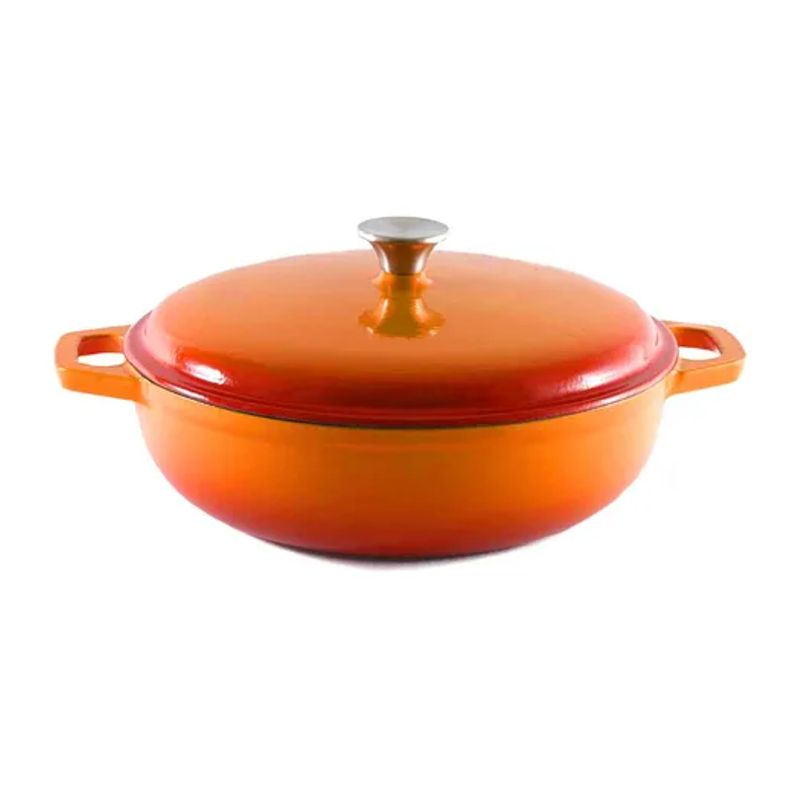 GENERICO - Olla Hierro 385x30x9 Cm Naranja
