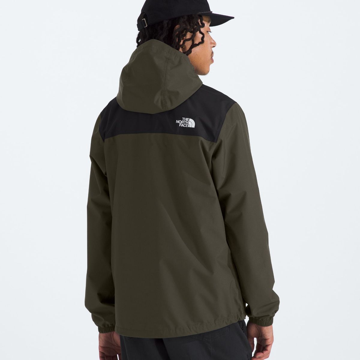 THE NORTH FACE - Chaqueta Impermeable Antora Hombre Verde Oscuro