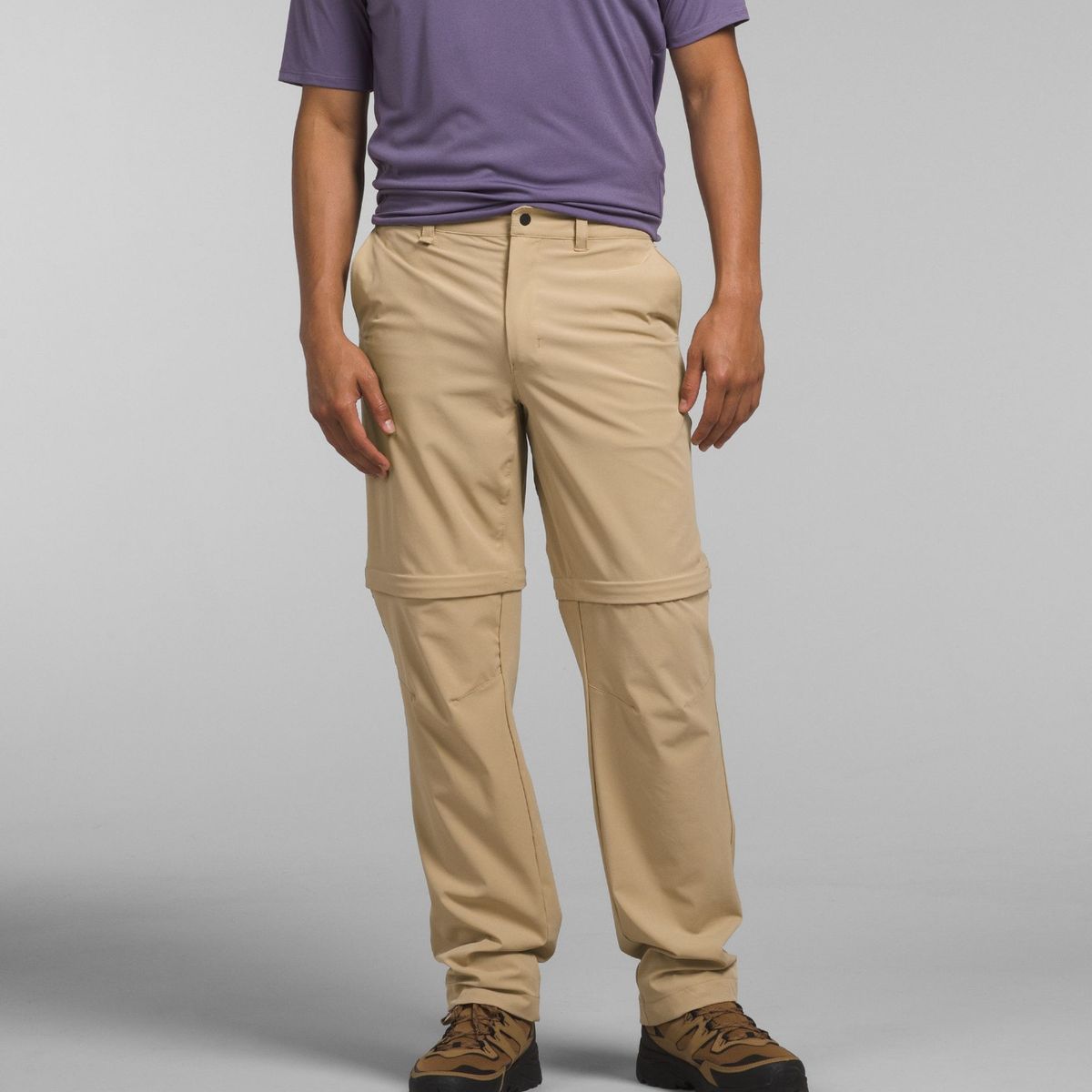 THE NORTH FACE - Pantalón Trekking Paramount Convertible Hombre Café Claro