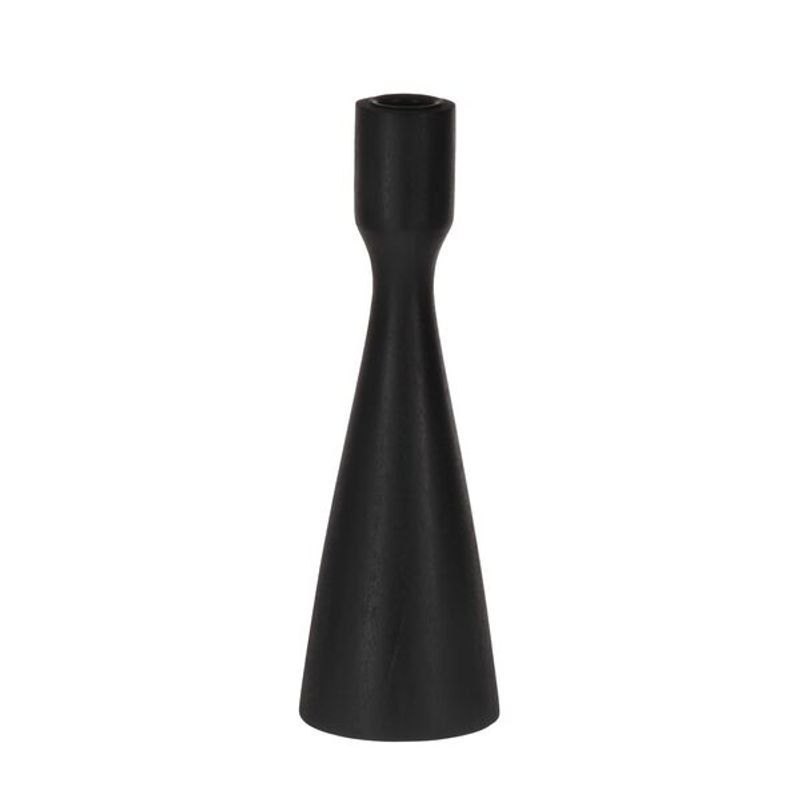 EGLO - Adorno Portavela JELLICOE aluminio Negro 25×8cm