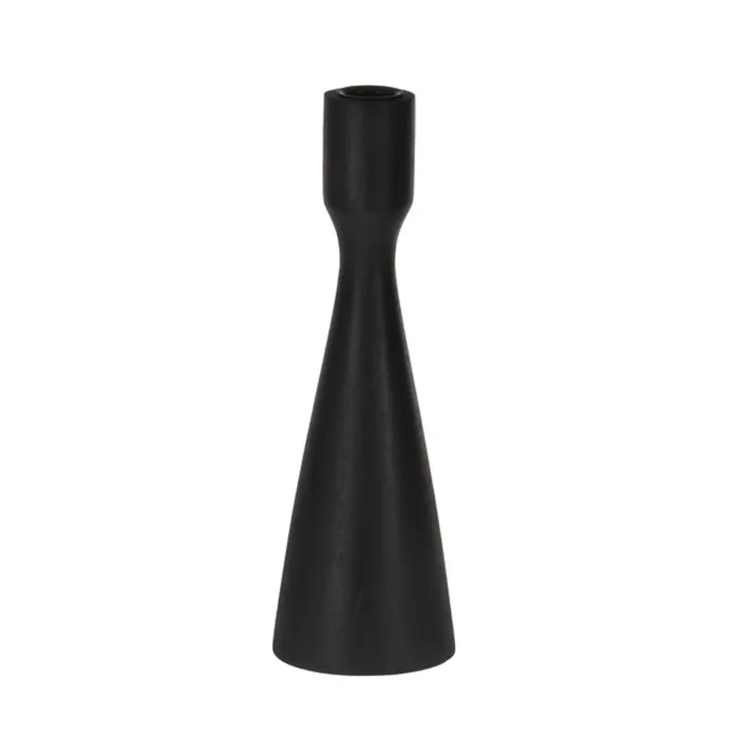 EGLO - Adorno Portavela JELLICOE aluminio Negro 25×8cm