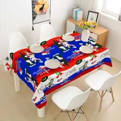 GENERICO - MANTEL DE FECHAS PATRIAS azul felices fiestas patrias WYM