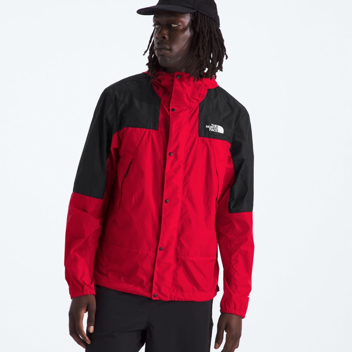 THE NORTH FACE - Chaqueta Cortaviento Mountain Wind Hombre Rojo