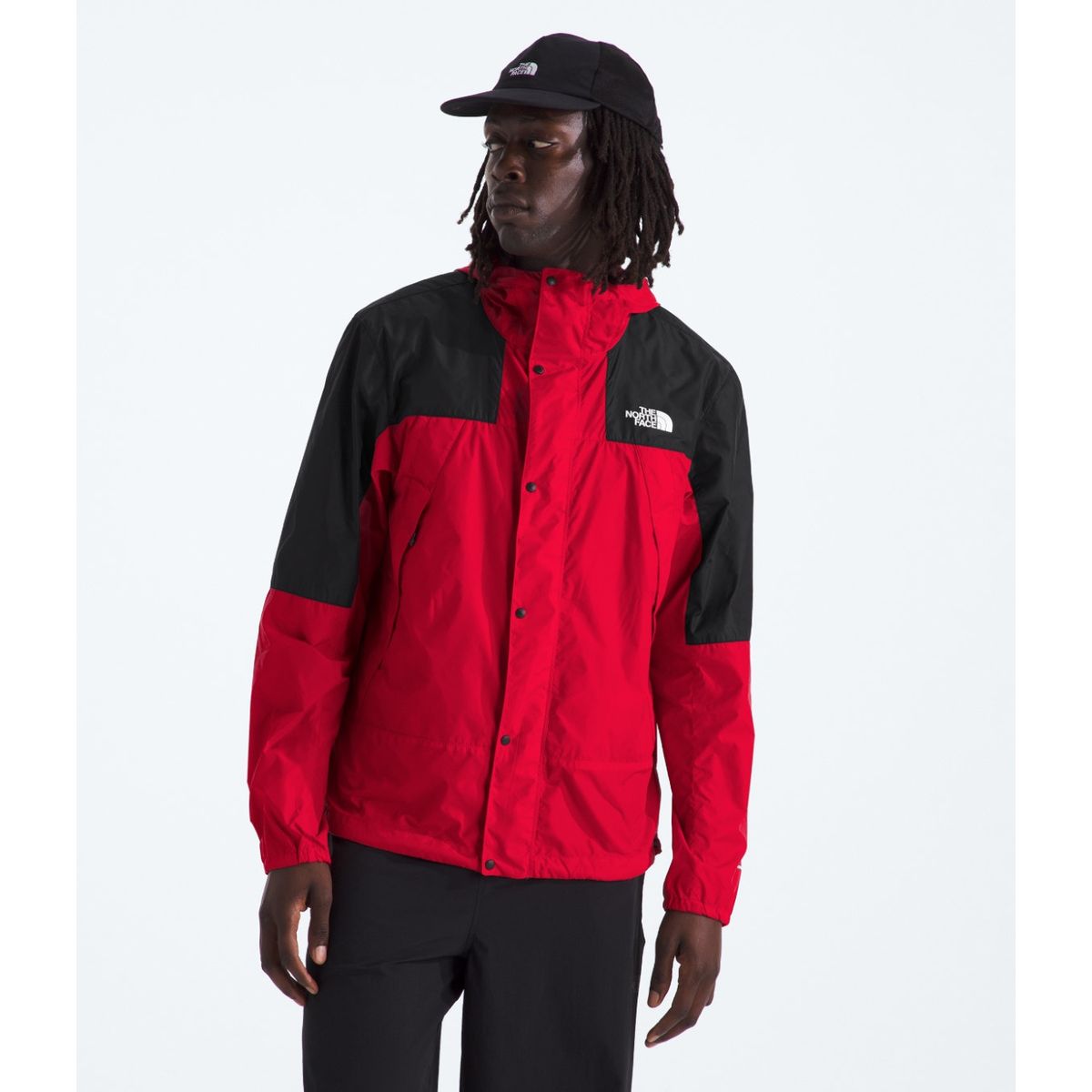 THE NORTH FACE - Chaqueta Cortaviento Mountain Wind Hombre Rojo