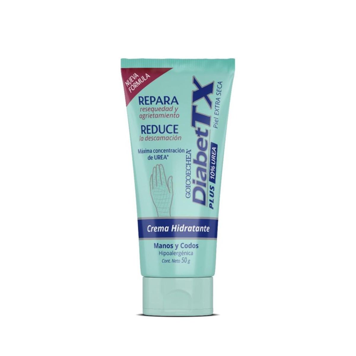 GOICOECHEA - Goicoechea Diabet Tx Crema Plus Urea 10% manos y codos 50 ml