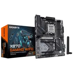 GIGABYTE - Placa Madre X870 GAMING WIFI6 Socket AM5 DDR5 25GbE USB4