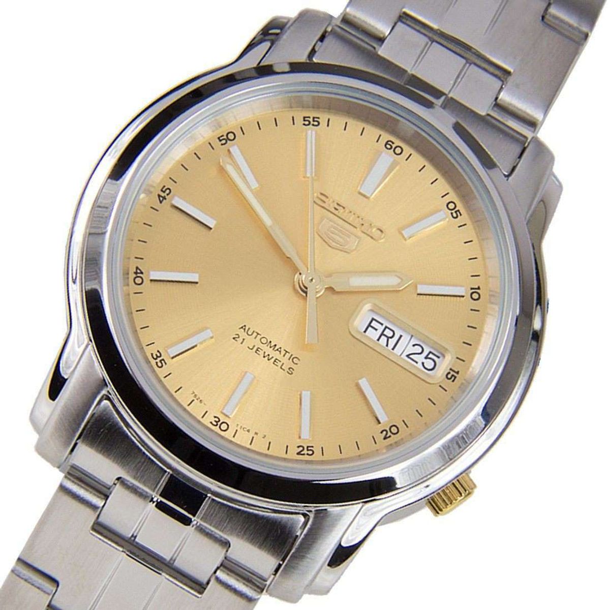 SEIKO - Reloj Hombre Automatico Seiko 5 Snkl81k1