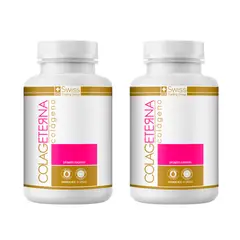 SWISS NATURE LABS - Colageterna – Colágeno Hidrolizado en Cápsulas Dos Meses