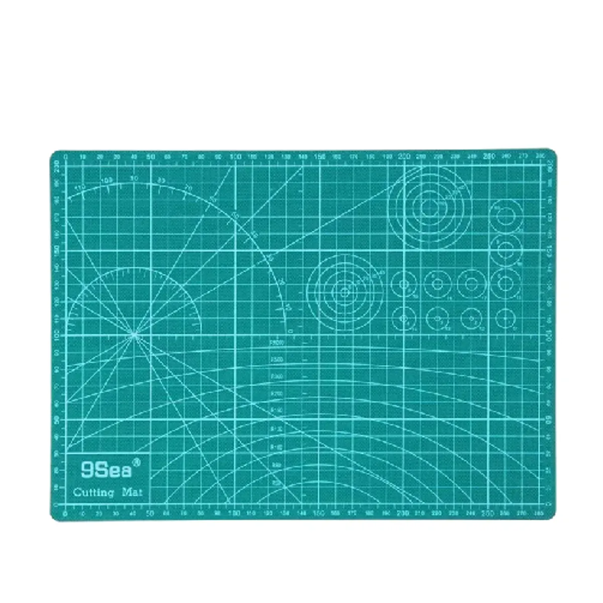 GENERICO - Base Tabla Cubierta Para Corte Salvacorte Mat A4 22x30cms Verde