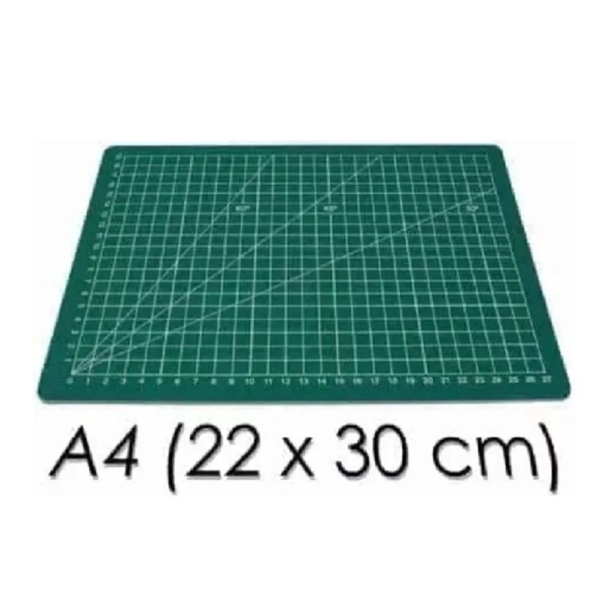 GENERICO - Base Tabla Cubierta Para Corte Salvacorte Mat 45x12cms Verde