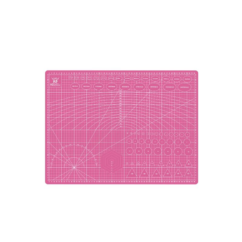 GENERICO - Base Tablero Tabla De Corte A2 Medidas 60x45 Cm Rd Color Rosa