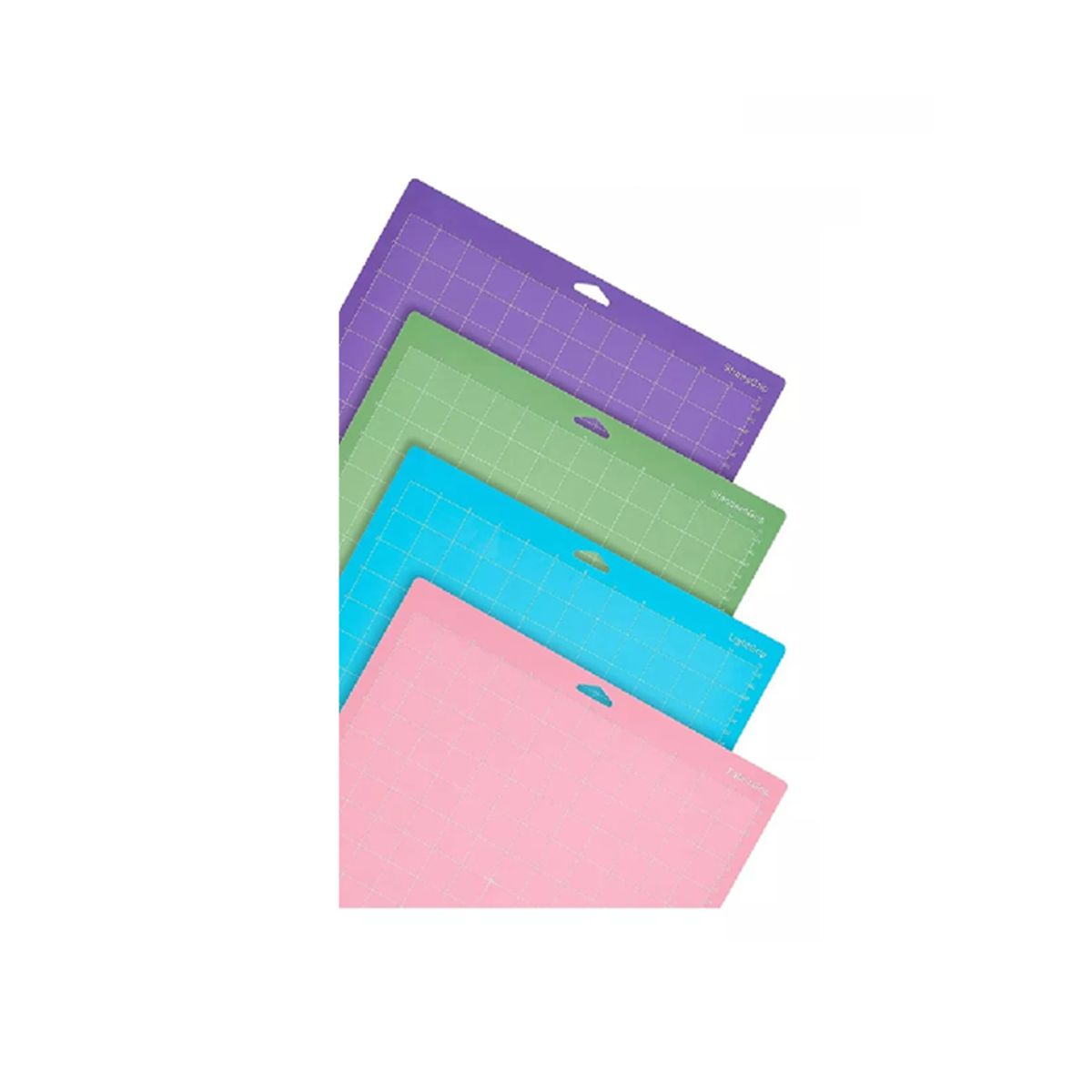 GENERICO - 6 Pzas Base De Corte Tapete Cricut Silhouette Cameo 30x30cm Multicolor