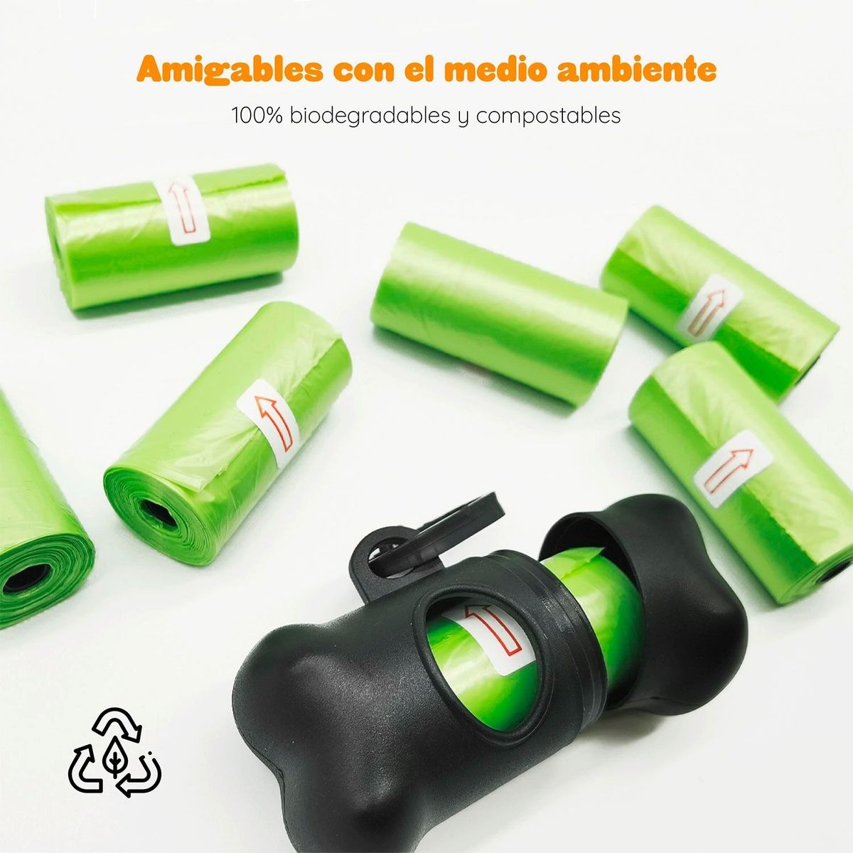 KULCAN - Dispensador Con 140 Bolsas Para Paseos De Perros Kulcan