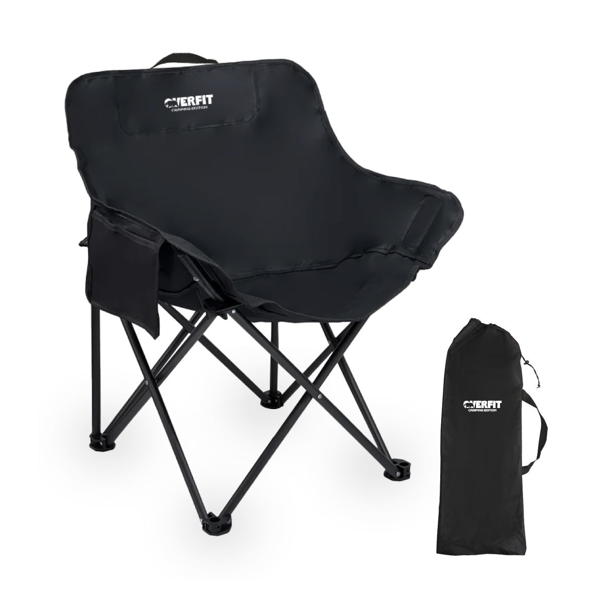 OVERFIT - Silla Plegable Camping Overfit Playa + Bolso Transporte Playera Pesca