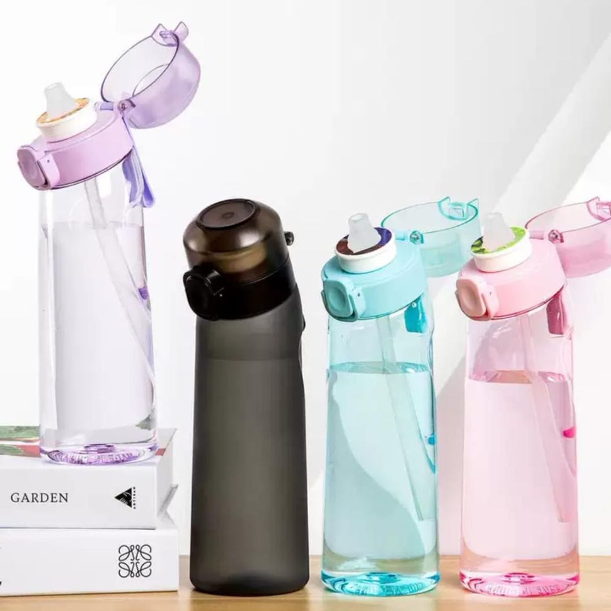 HOMEY - Pack De 2 Botellas De Agua, Colores Surtido