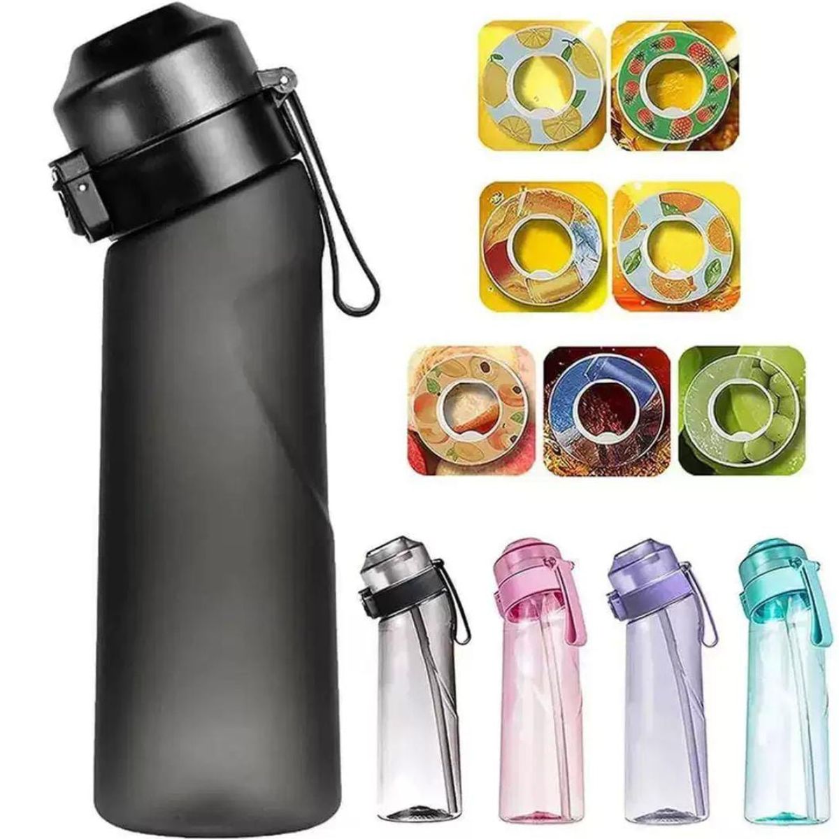 HOMEY - Pack De 2 Botellas De Agua, Colores Surtido
