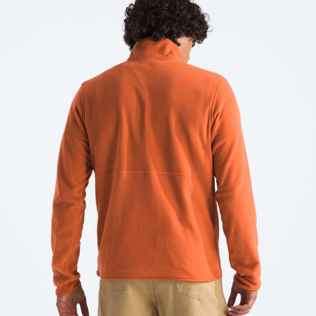 THE NORTH FACE - Polar Glacier ½ Zip Hombre Naranjo
